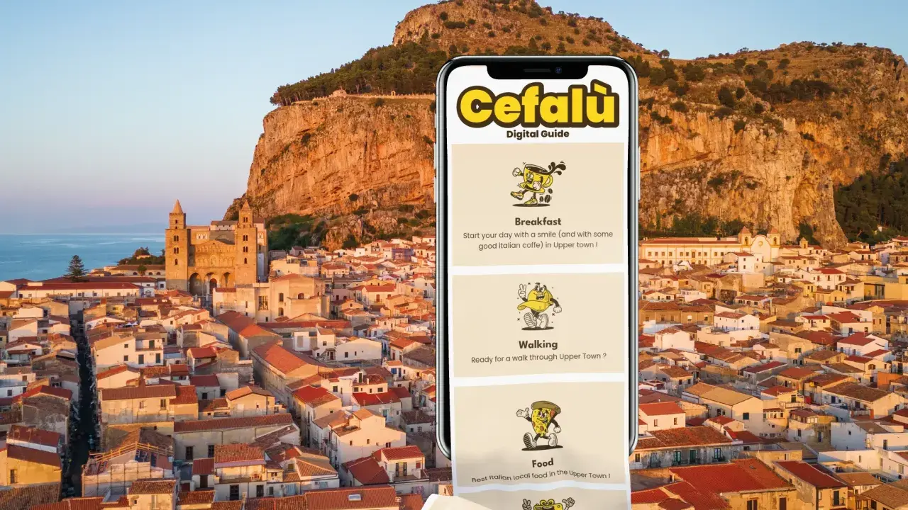Guida digitale Cefalù: scopri il borgo Cefalù centro storico, il cibo e il gelato. Perfetto per esplorare!
