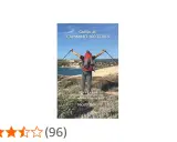 Copertina libro "Guida al Cammino 100 Torri", con escursionista che guarda il mare.