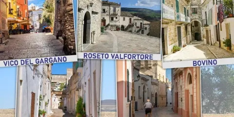 Vico del Gargano, Roseto Valfortore, Bovino, Maruggio, Presicce-Acquarica: cinque incantevoli borghi medievali in Puglia, un viaggio tra vicoli storici e architetture suggestive.