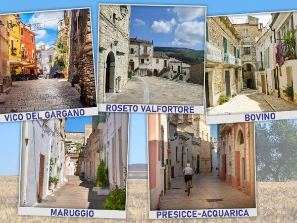 Vico del Gargano, Roseto Valfortore, Bovino, Maruggio, Presicce-Acquarica: cinque incantevoli borghi medievali in Puglia, un viaggio tra vicoli storici e architetture suggestive.
